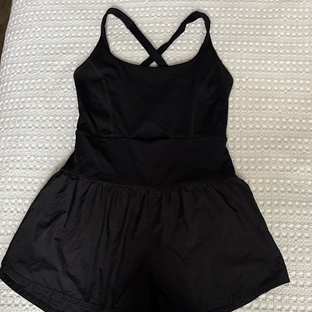 FP Movement by Free People Black Romper